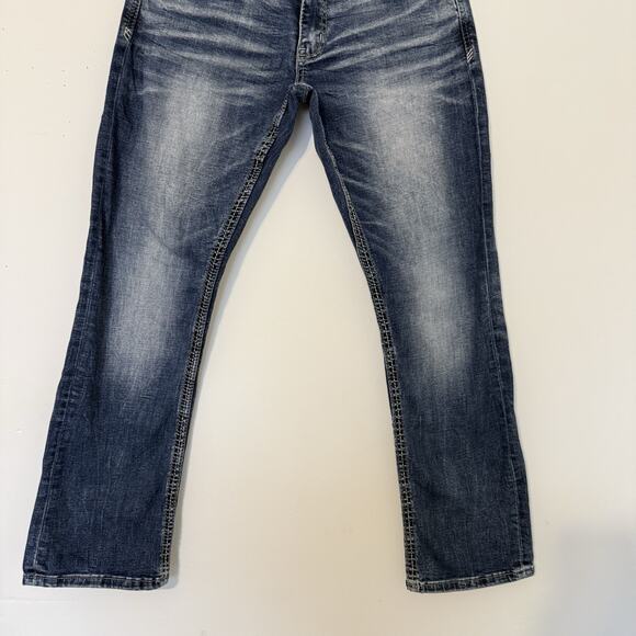 BKE Jake Straight Leg Jeans Men’s Size 30S Blue Medium Wash Classic Denim - Picture 3 of 10